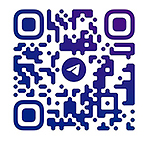 QR код официального телеграм-канала SCADA TRACE MODE